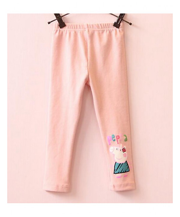 Girl's Casual/Daily Solid PantsCotton Fall Blue / ...